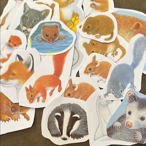 Animal Stickers for Small Pets - Multicolor 20 stickers - Picture 11 of 12